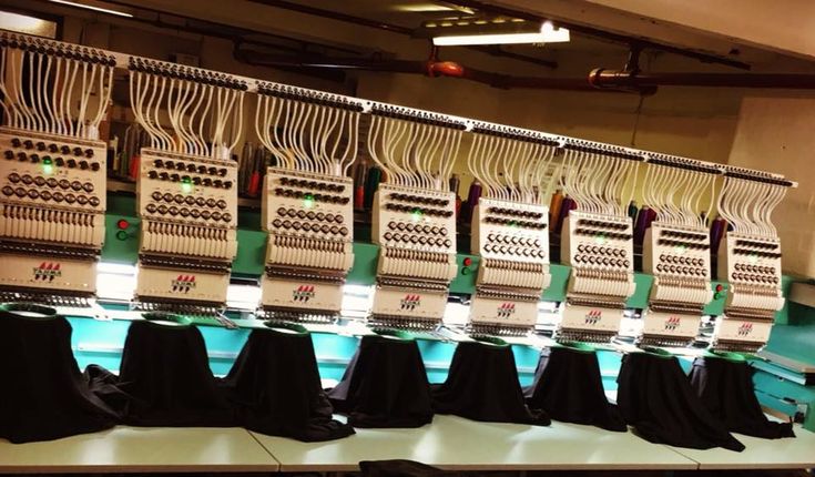 Dinson Enterprises multi-head embroidery machine