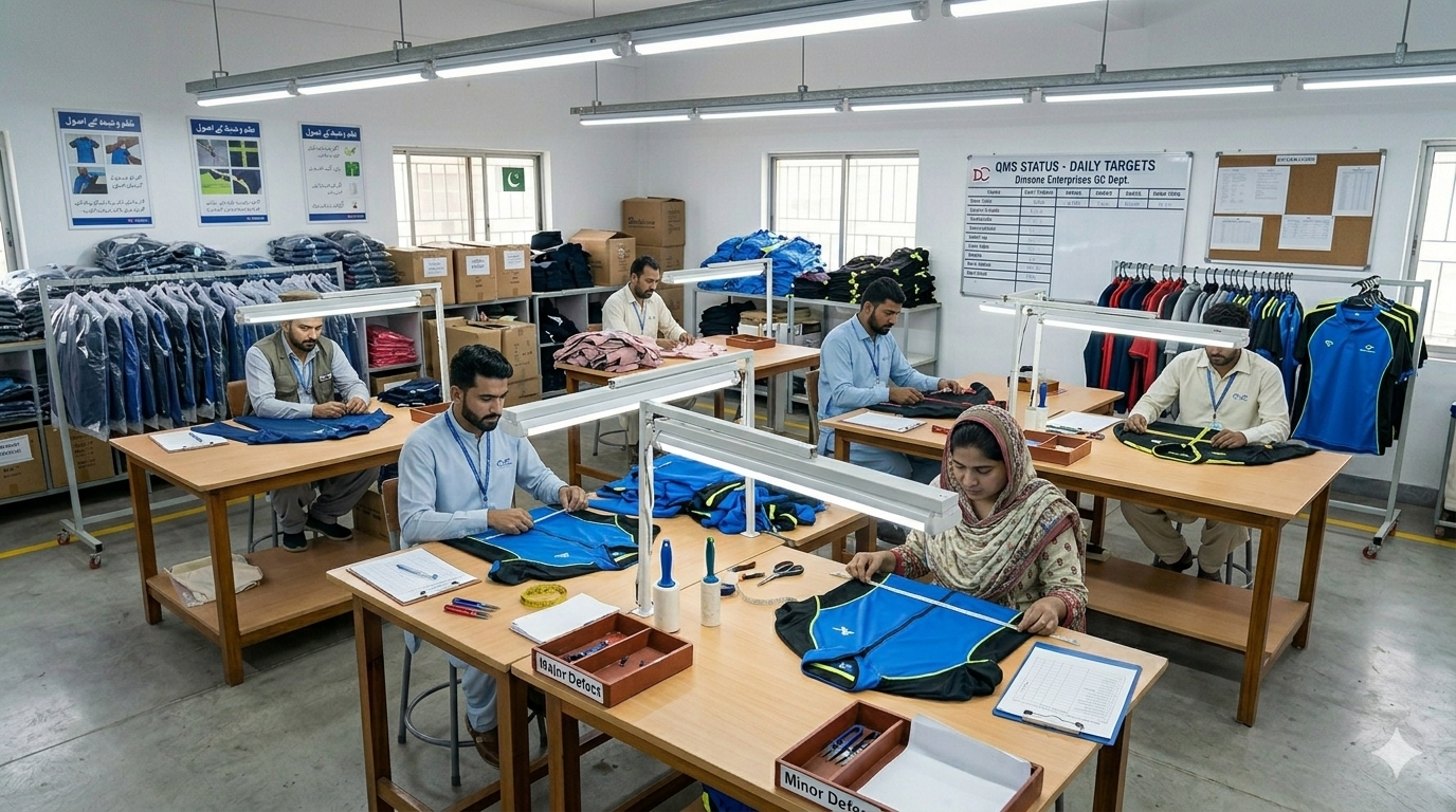 Dinson Enterprises — Quality control inspection
