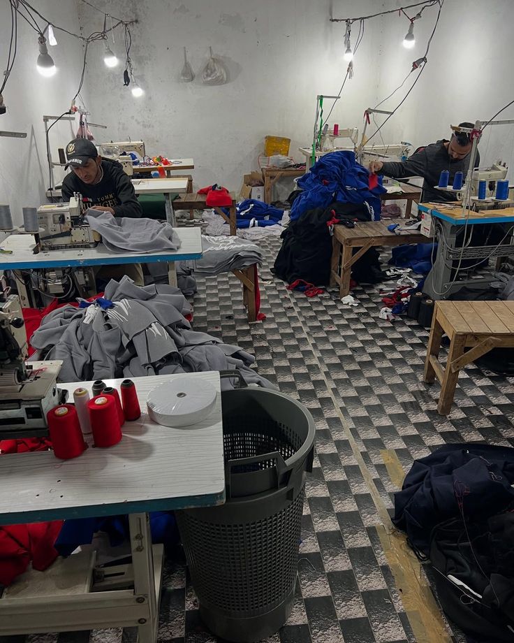 Dinson Enterprises stitching floor operators
