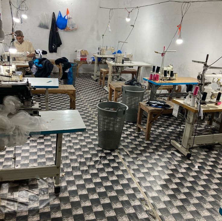 Dinson Enterprises flatlock stitching machines