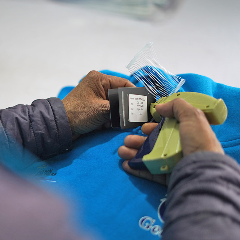 Dinson Enterprises garment tagging and labeling